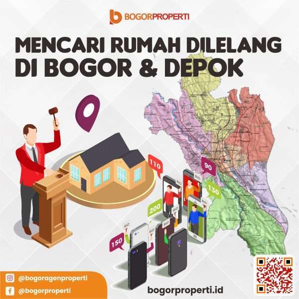 mencari rumah dilelang di bogor dan depok